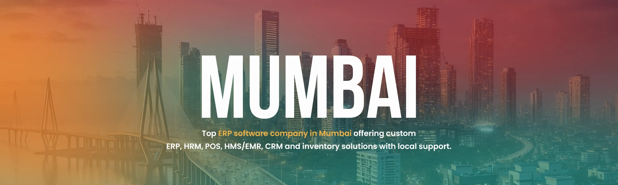 Mumbai skyline